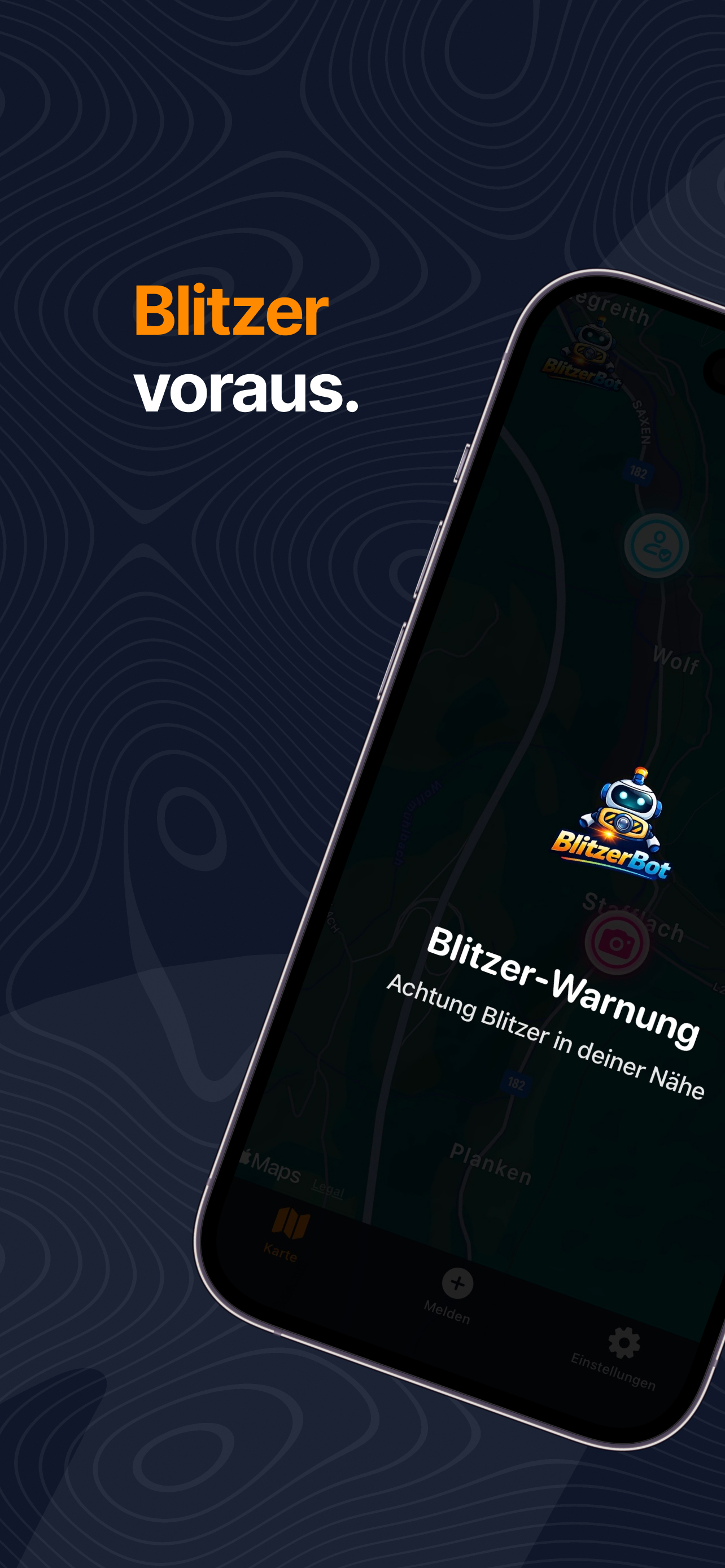 BlitzerBot Community - Meldungen bestätigen und Zuverlässigkeit anzeigen